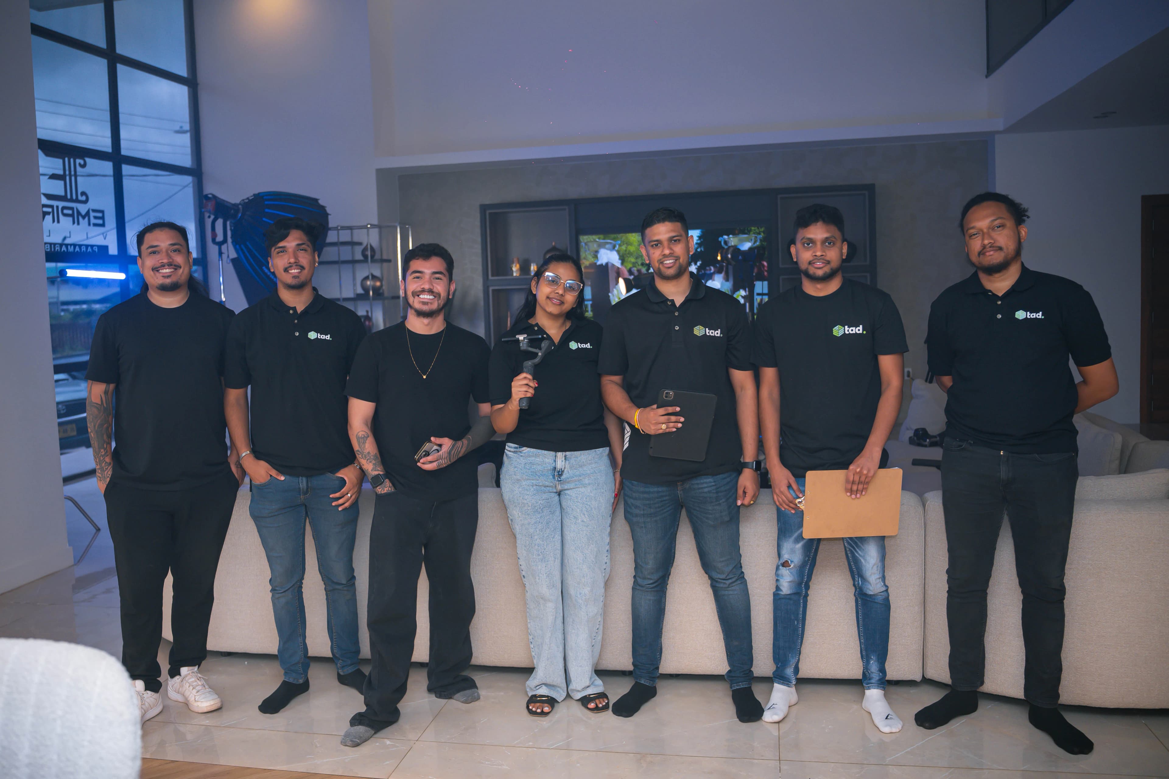 The TAD team at a group gathering
