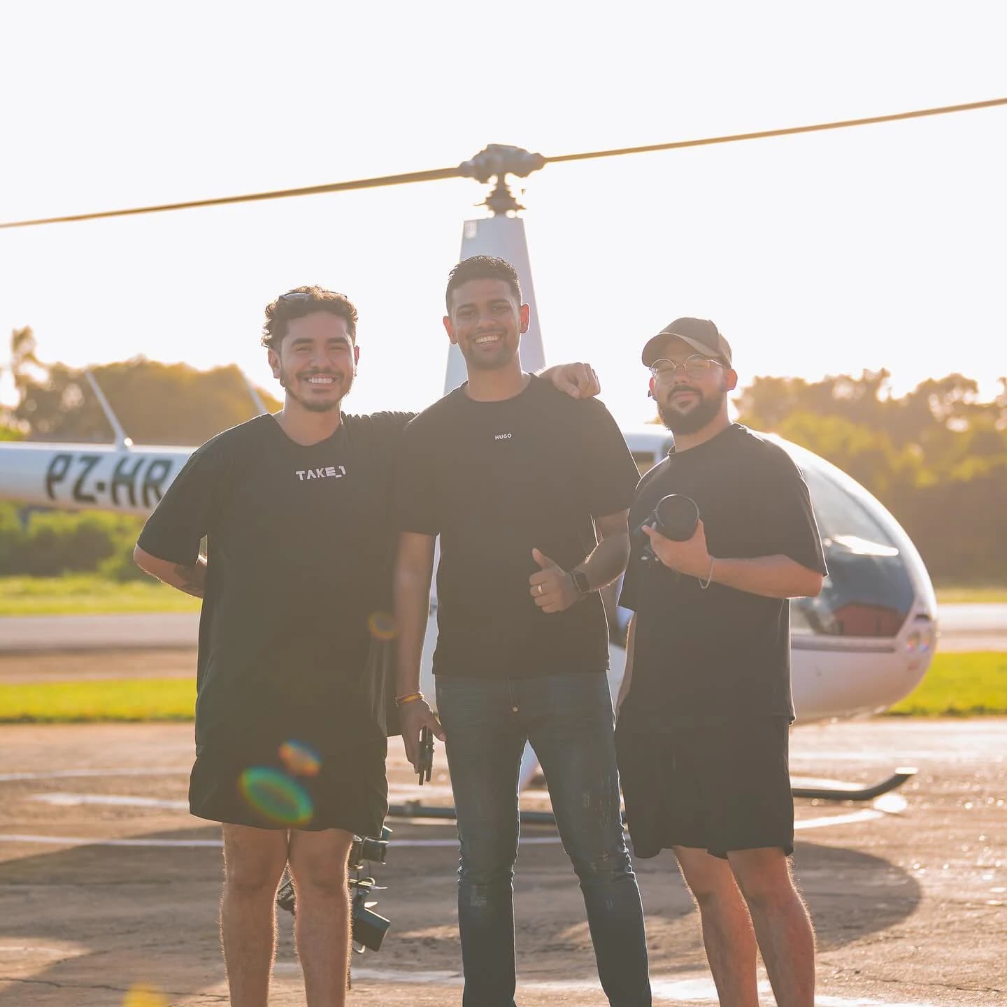 TAD team members at an event