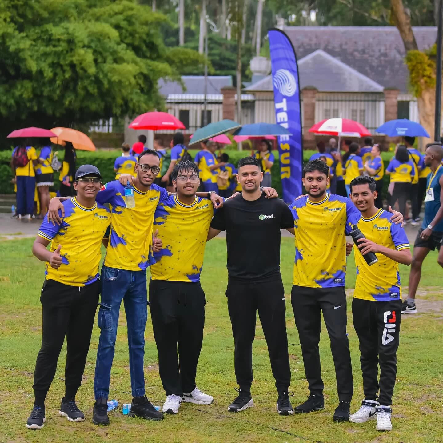 TAD team at a networking event
